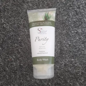 100% Natural Vegan Purity bath body wash soap x 3