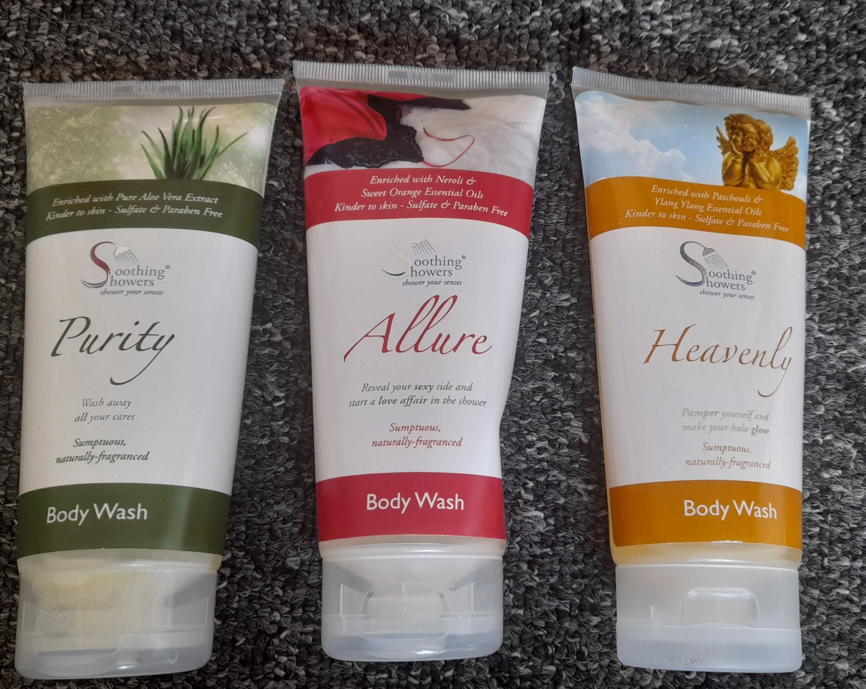 100% Natural Vegan Purity bath body wash soap x 3