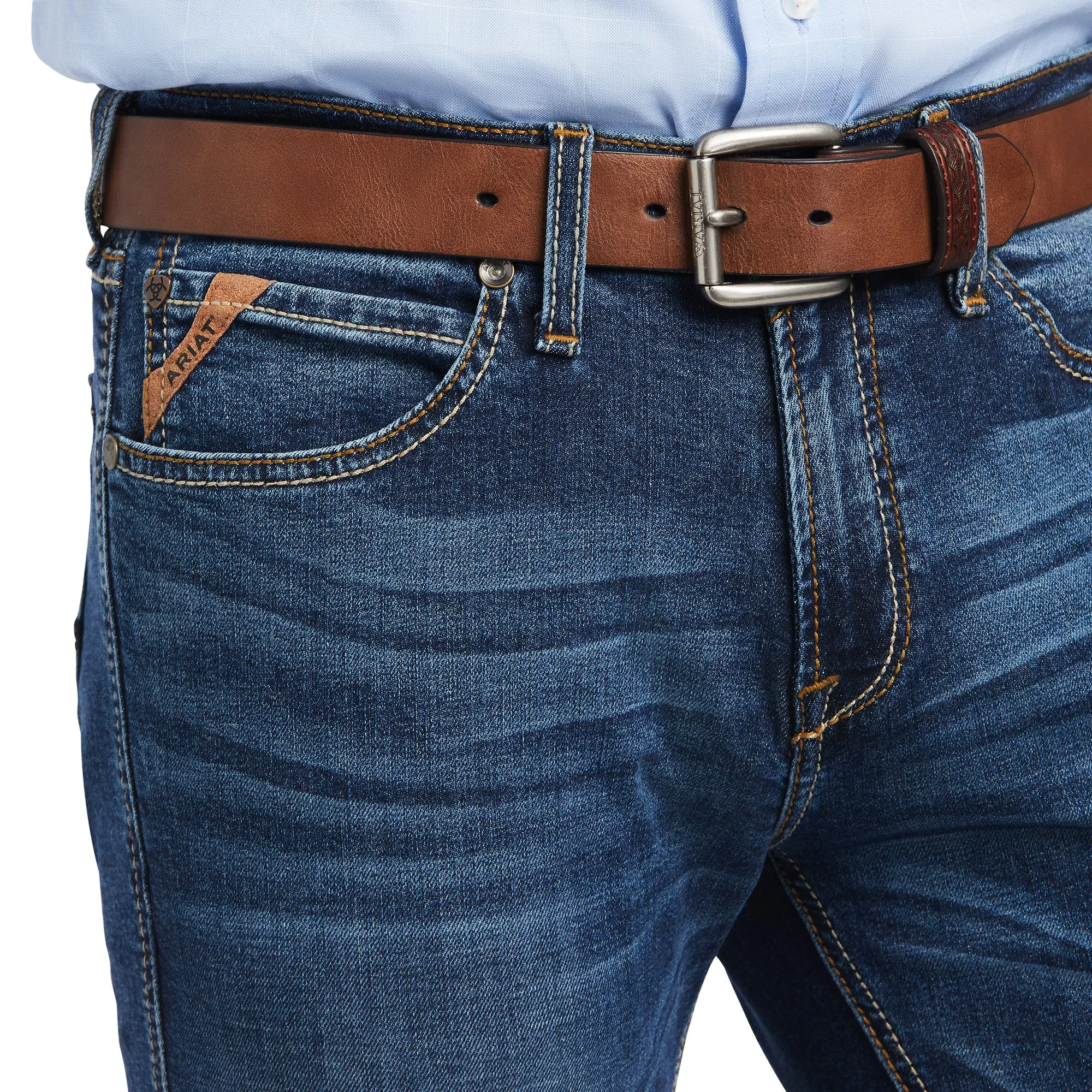 10040500 Ariat Men's M8 Modern Slim Leg Bodine Kelton
