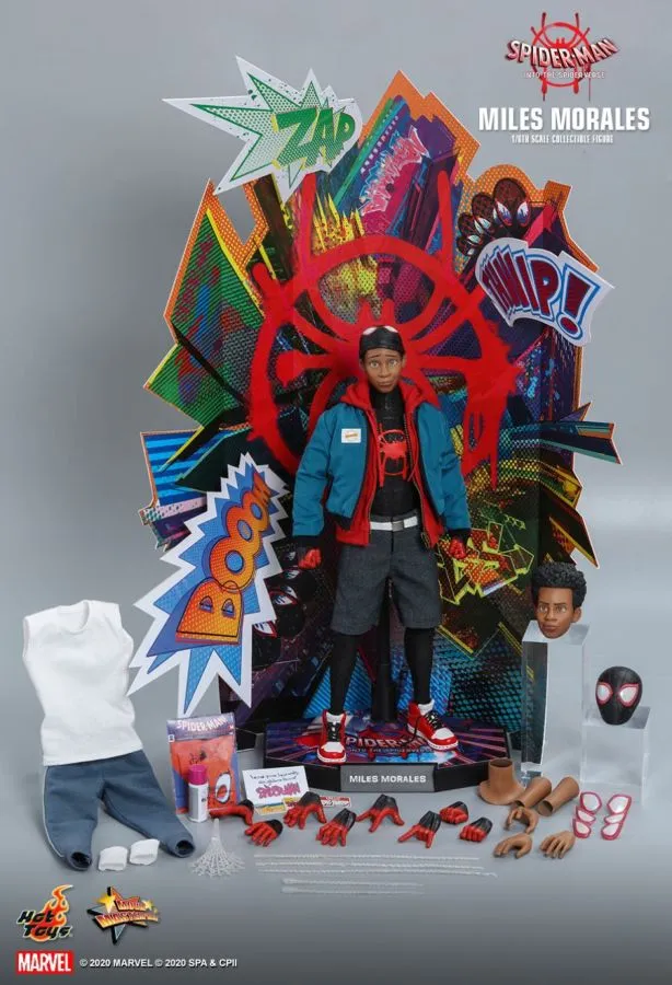 1:6 Spider-Man : Into the Spider Verse - Miles Morales Figure MMS567 Hot Toys