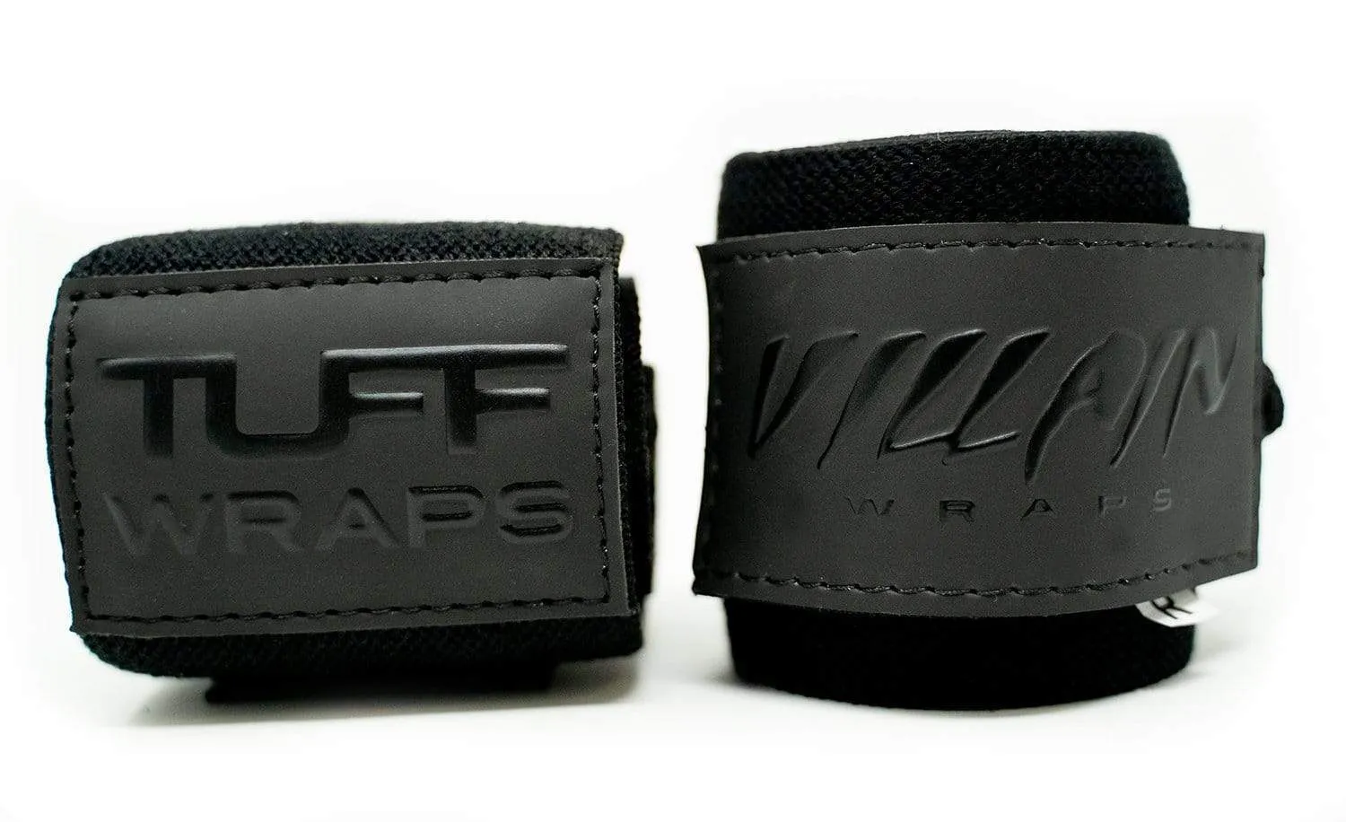 16" Villain Wrist Wraps - Blackout