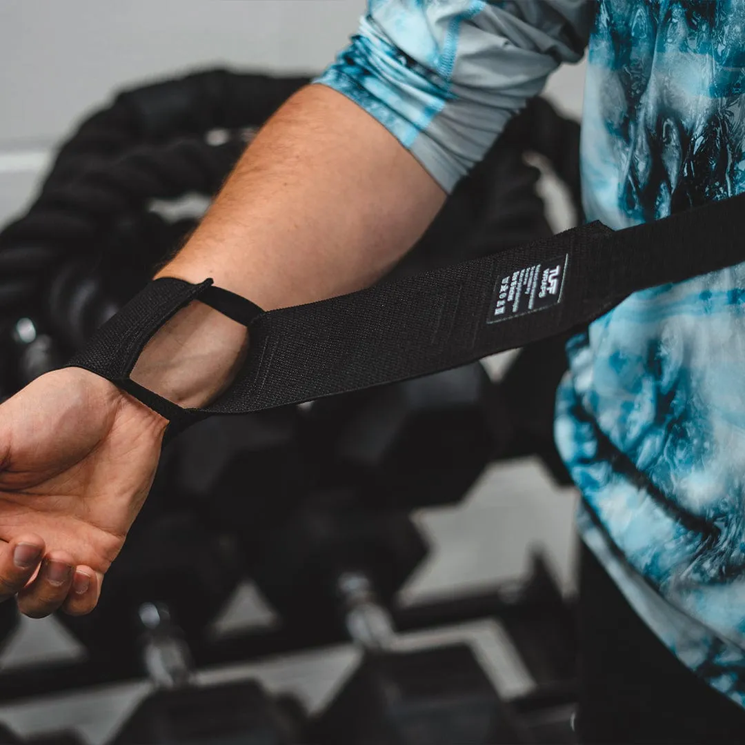 16" Villain Wrist Wraps - Blackout