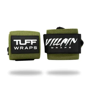 24" Villain Wrist Wraps - OD Green