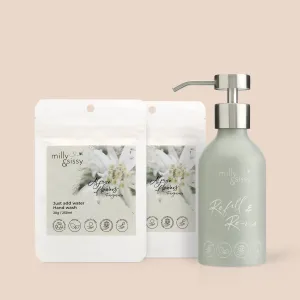 250ml Alpine Flowers hand wash set