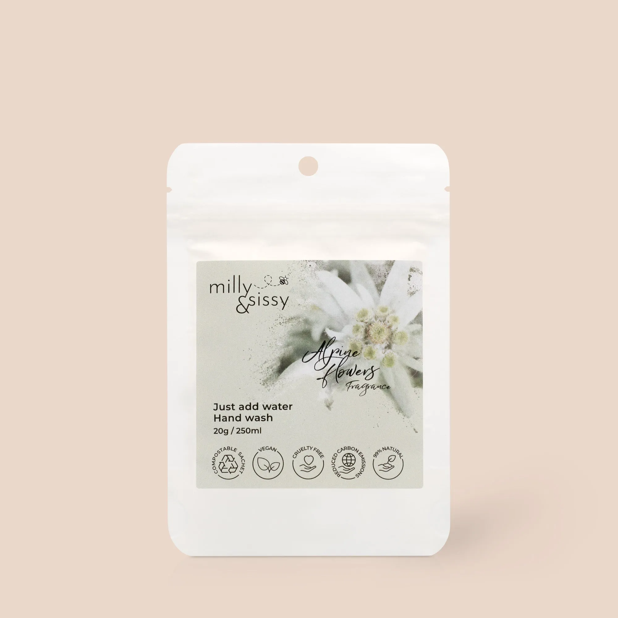 250ml Alpine Flowers hand wash set