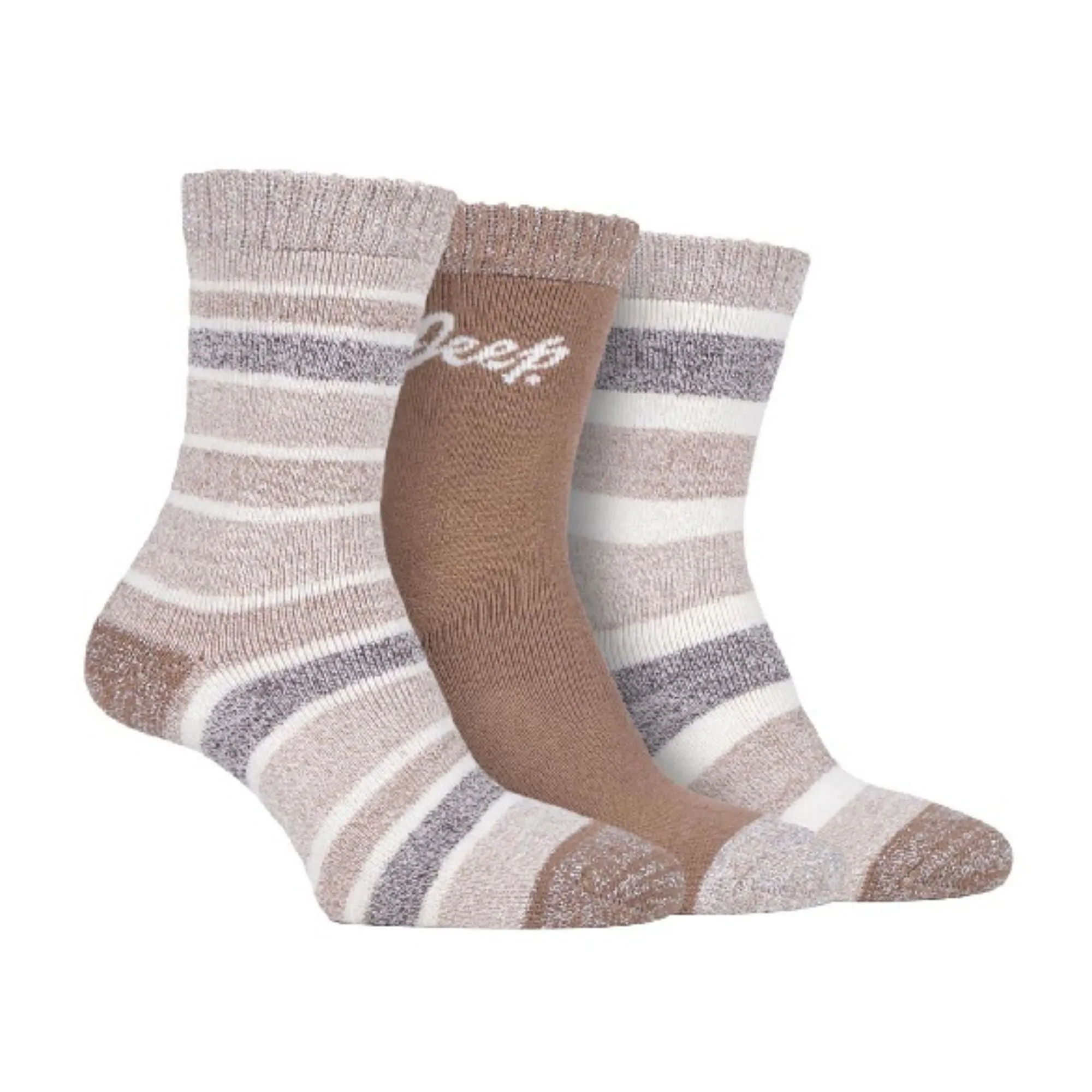 3 Pack Ladies Performance Heavy Duty Cushioned Hiking Boot Socks