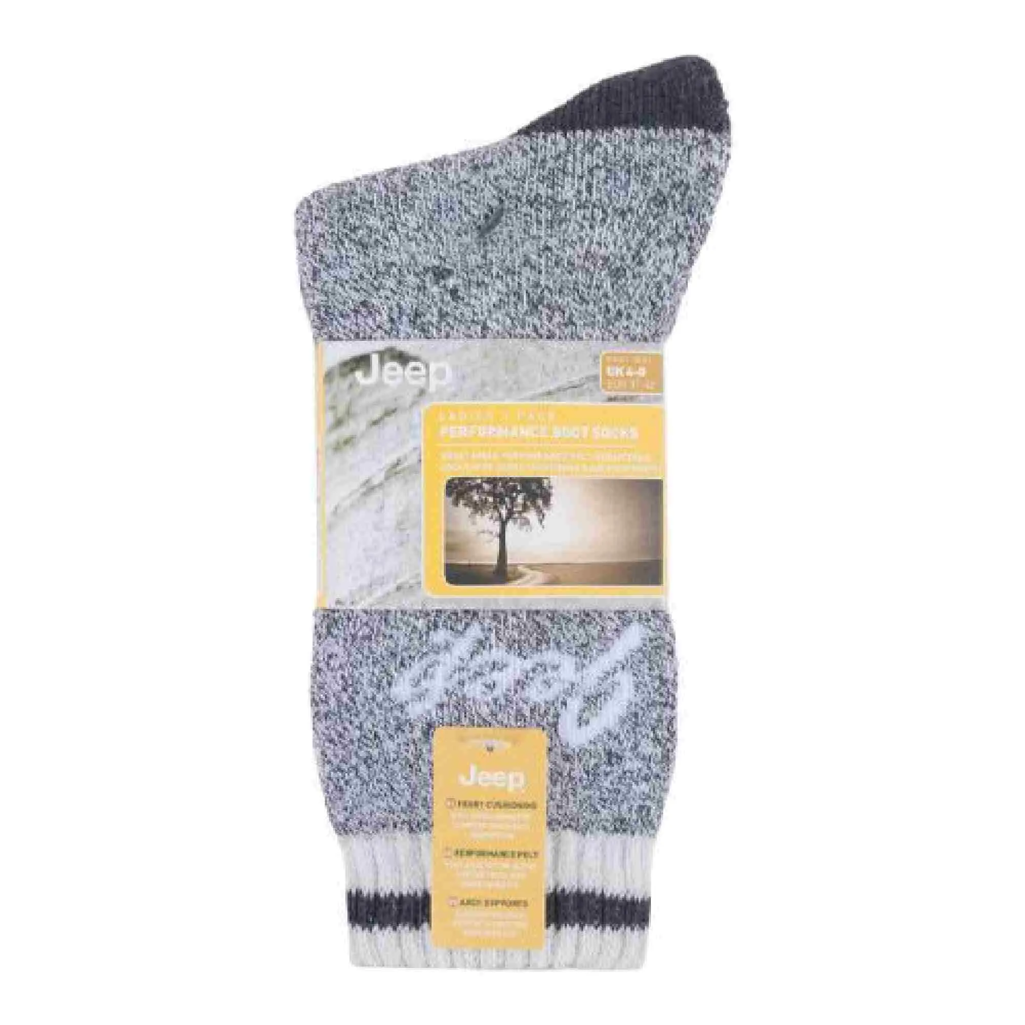 3 Pack Ladies Performance Heavy Duty Cushioned Hiking Boot Socks