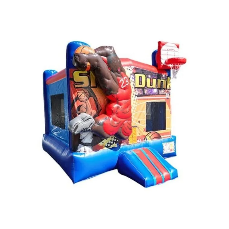 3D Basketball Bounce House Sports Bounce House
