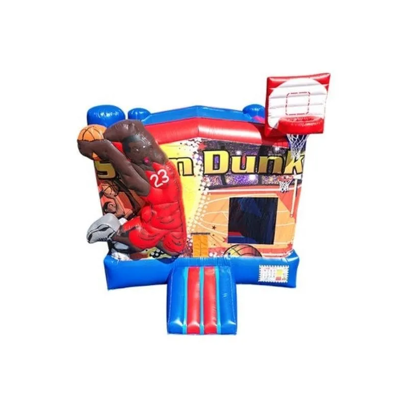 3D Basketball Bounce House Sports Bounce House