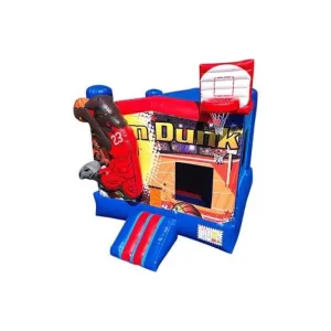 3D Basketball Bounce House Sports Bounce House