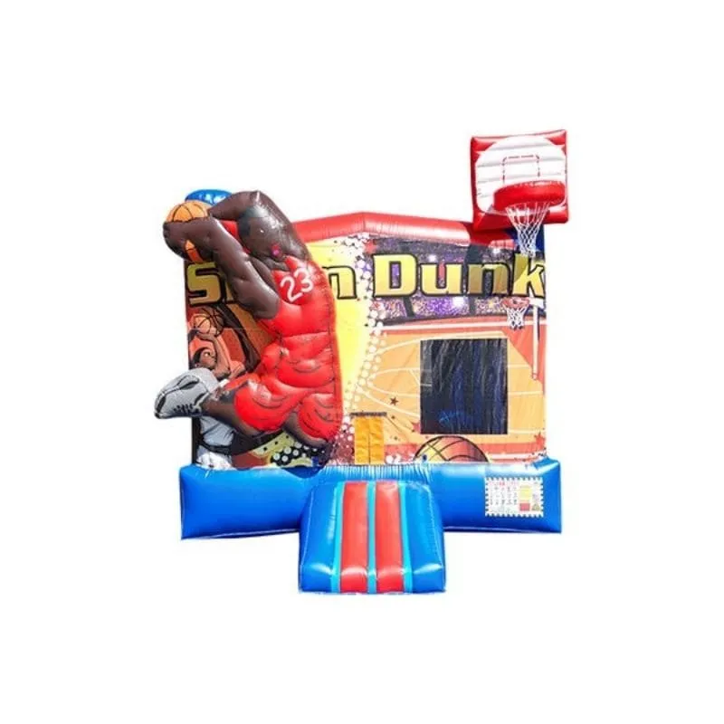 3D Basketball Bounce House Sports Bounce House