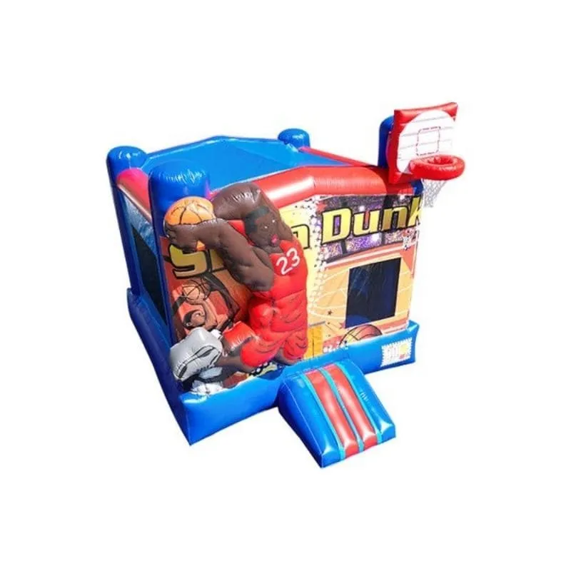 3D Basketball Bounce House Sports Bounce House
