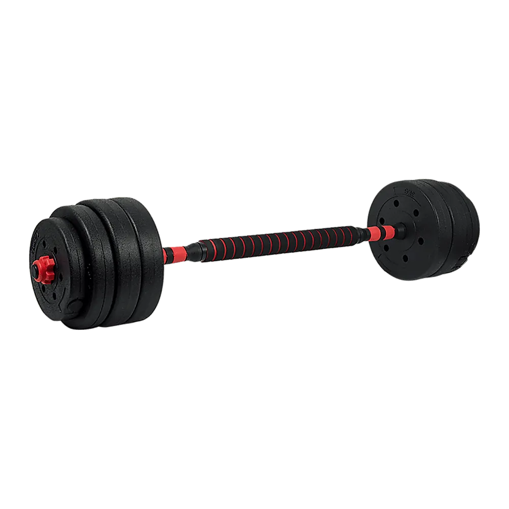 40kg Adjustable Rubber Dumbbell Set [ONLINE ONLY]