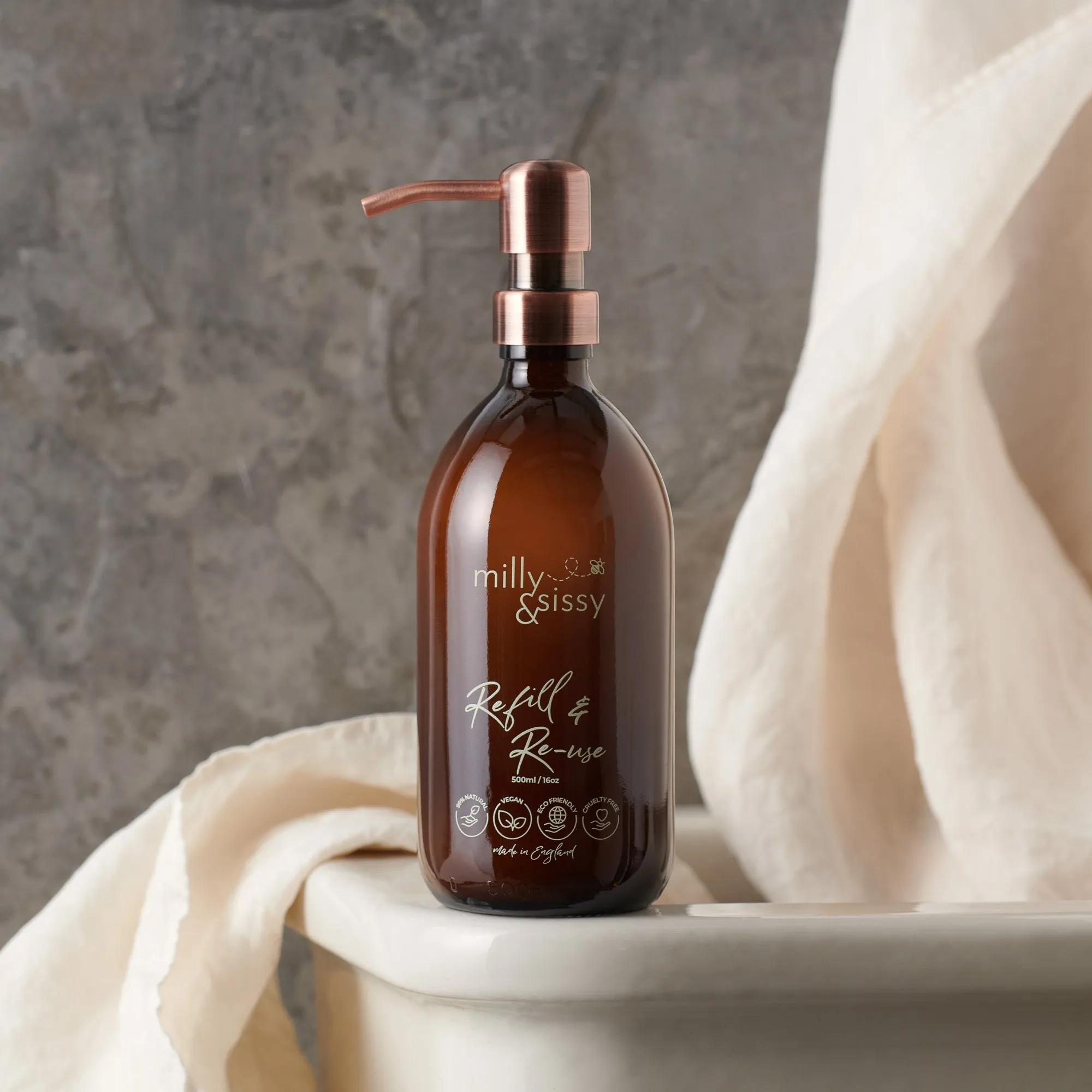 500ml British-made Glass Bottle