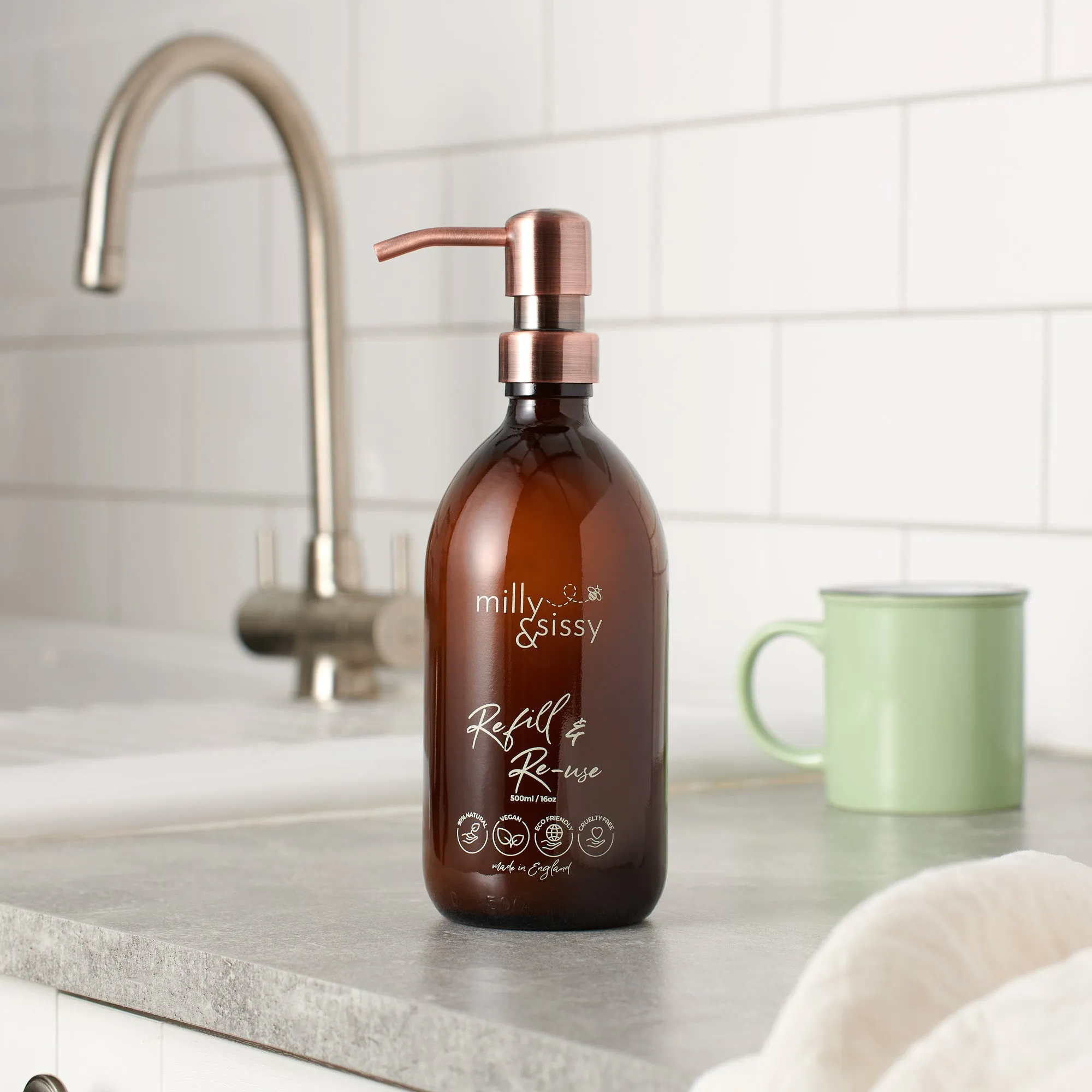 500ml British-made Glass Bottle