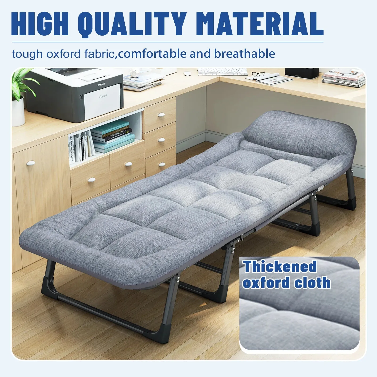 6 Position Sleeping Cots for Adults
