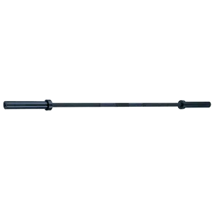 6ft Olympic Straight Bar Black Aluminium