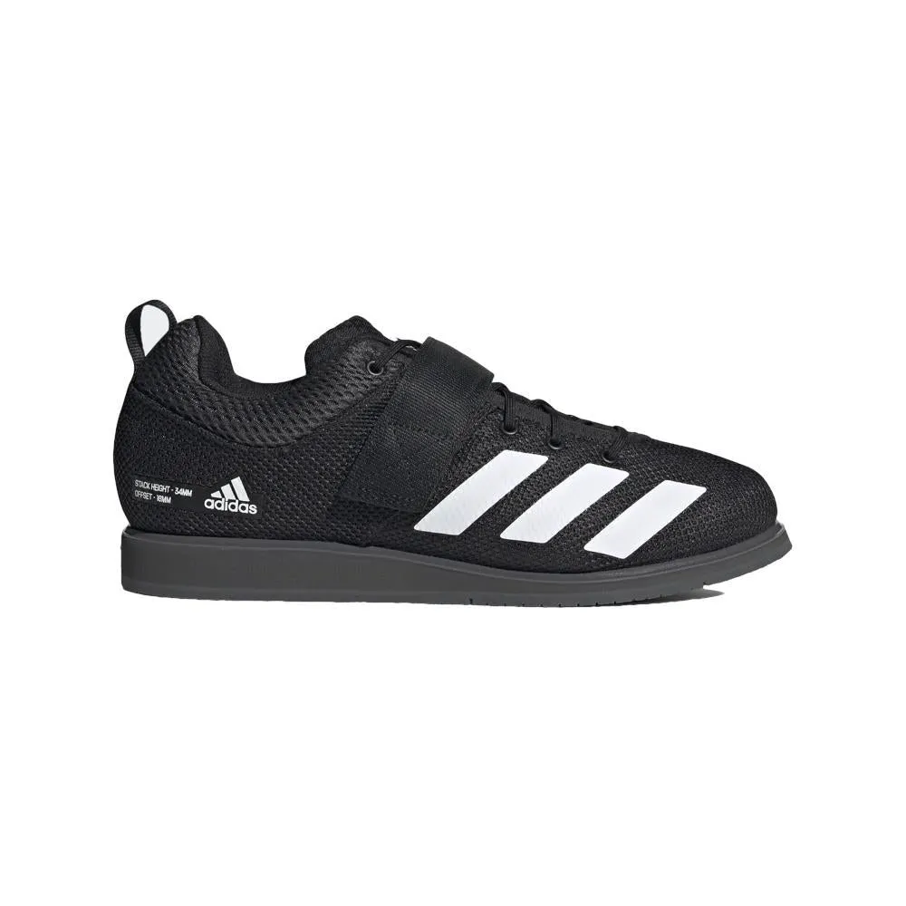 Adidas Powerlift 5 Weightlifting Boots - Black/White