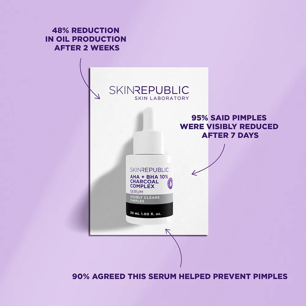 AHA   BHA 10% Charcoal Complex Serum