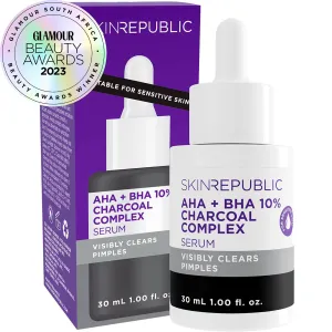 AHA   BHA 10% Charcoal Complex Serum