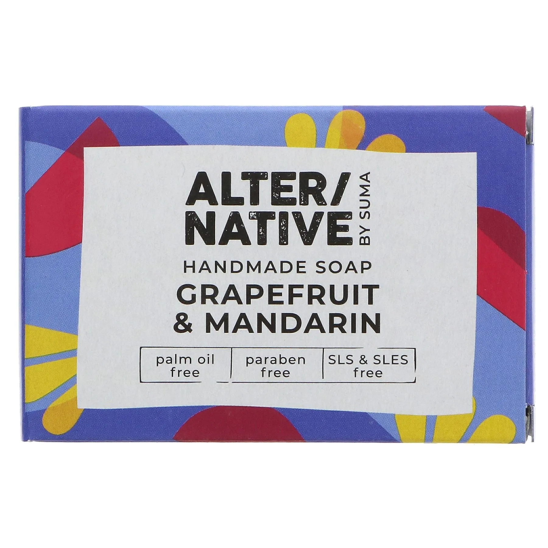 Alter/Native | Boxed Soap Grapefruit & Mandarin - Citrus - with calendula flower | 95g