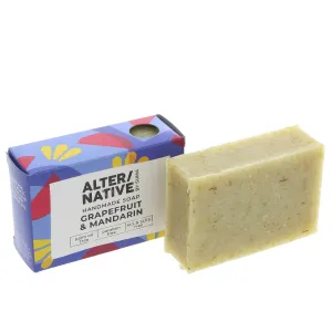 Alter/Native | Boxed Soap Grapefruit & Mandarin - Citrus - with calendula flower | 95g