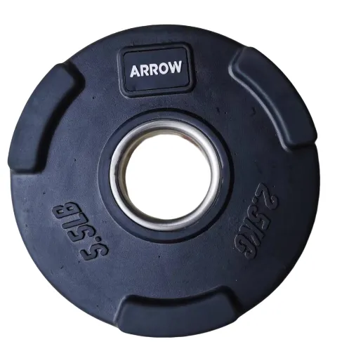 ARROW® Commercial Rubber Coated Weight Plates