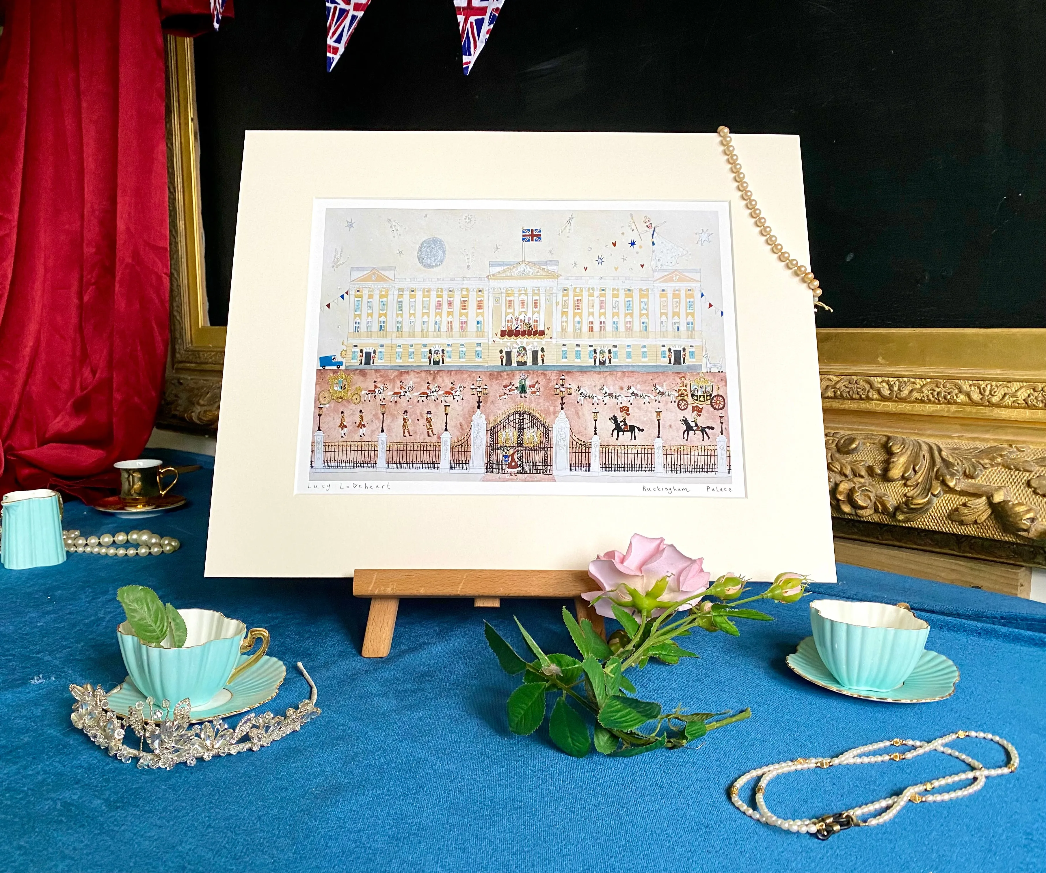 Art Prints | Buckingham Palace | Lucy Loveheart