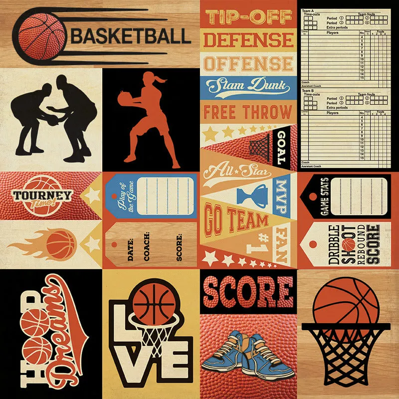Authentique Paper - All-Star - Basketball Sentiments