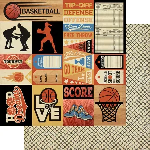 Authentique Paper - All-Star - Basketball Sentiments