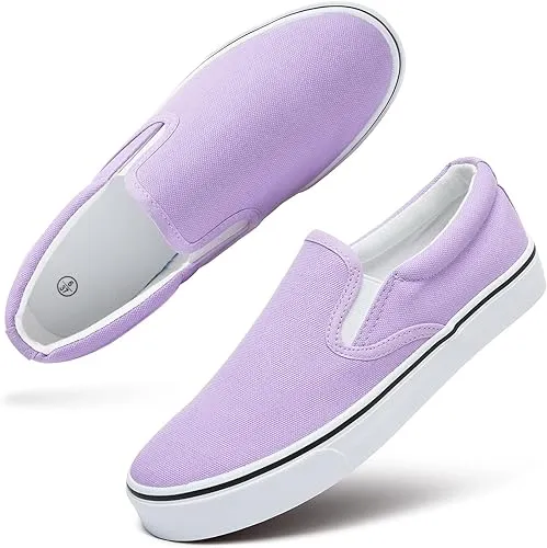 Barerun Women's Slip on Canvas Shoes