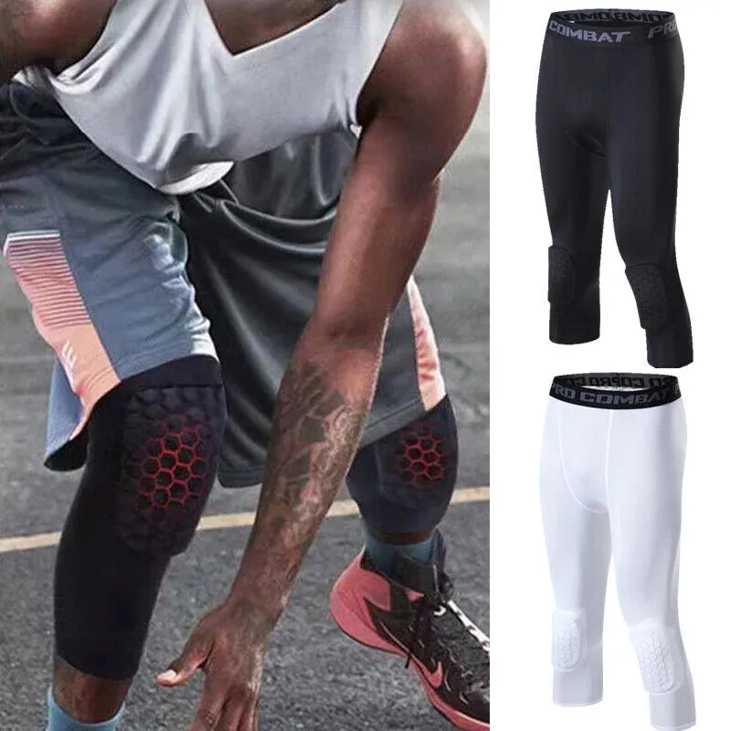 Basketball 3/4 Compression Workout Leggings