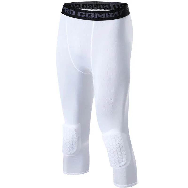 Basketball 3/4 Compression Workout Leggings