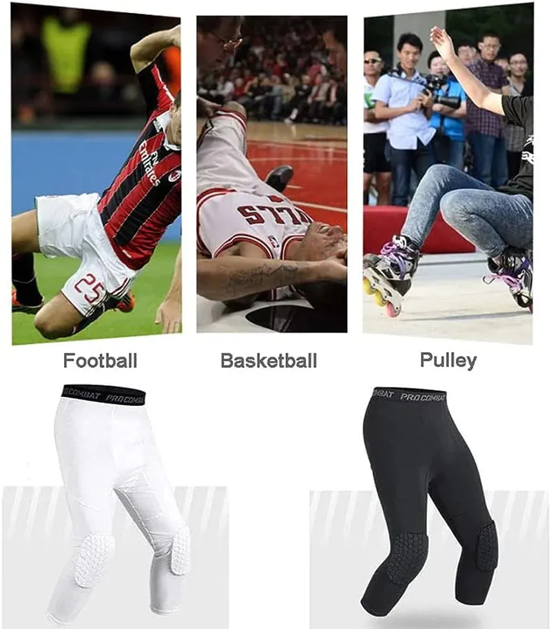 Basketball 3/4 Compression Workout Leggings