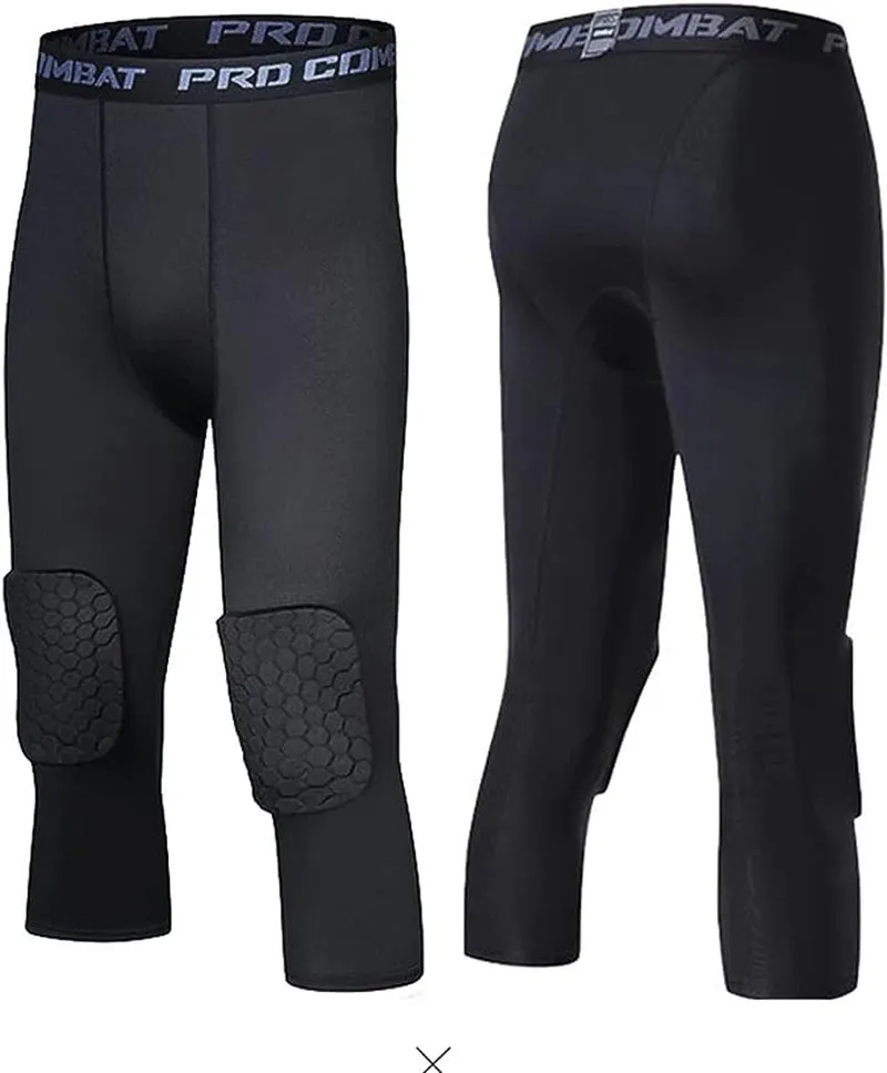 Basketball 3/4 Compression Workout Leggings