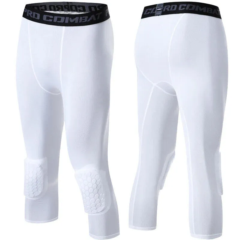 Basketball 3/4 Compression Workout Leggings