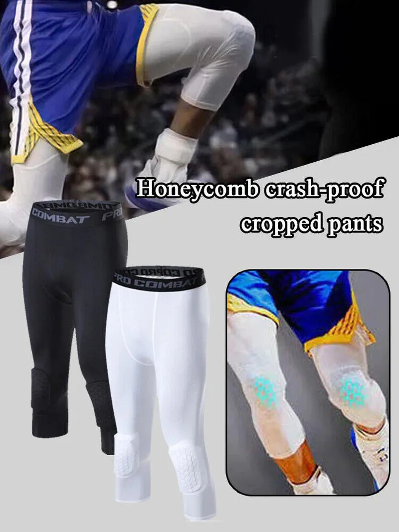 Basketball 3/4 Compression Workout Leggings
