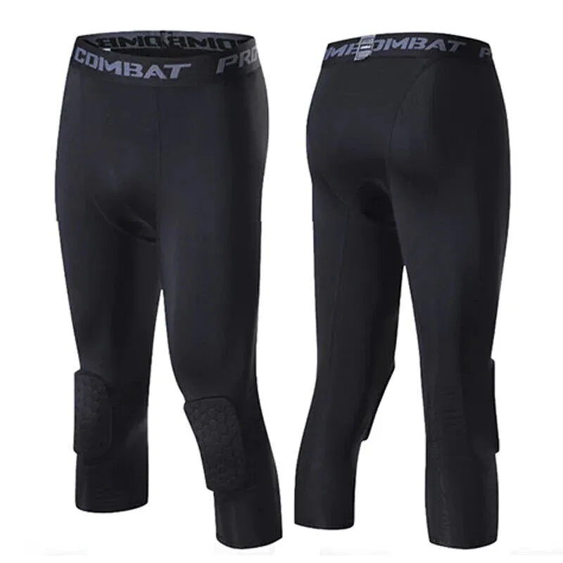 Basketball 3/4 Compression Workout Leggings