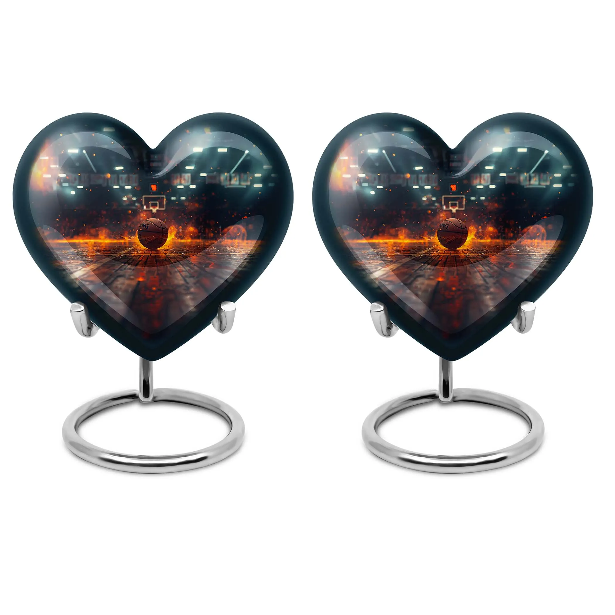 Basketball Cremation Small Urn For Ashes Memorial & Funeral Urn