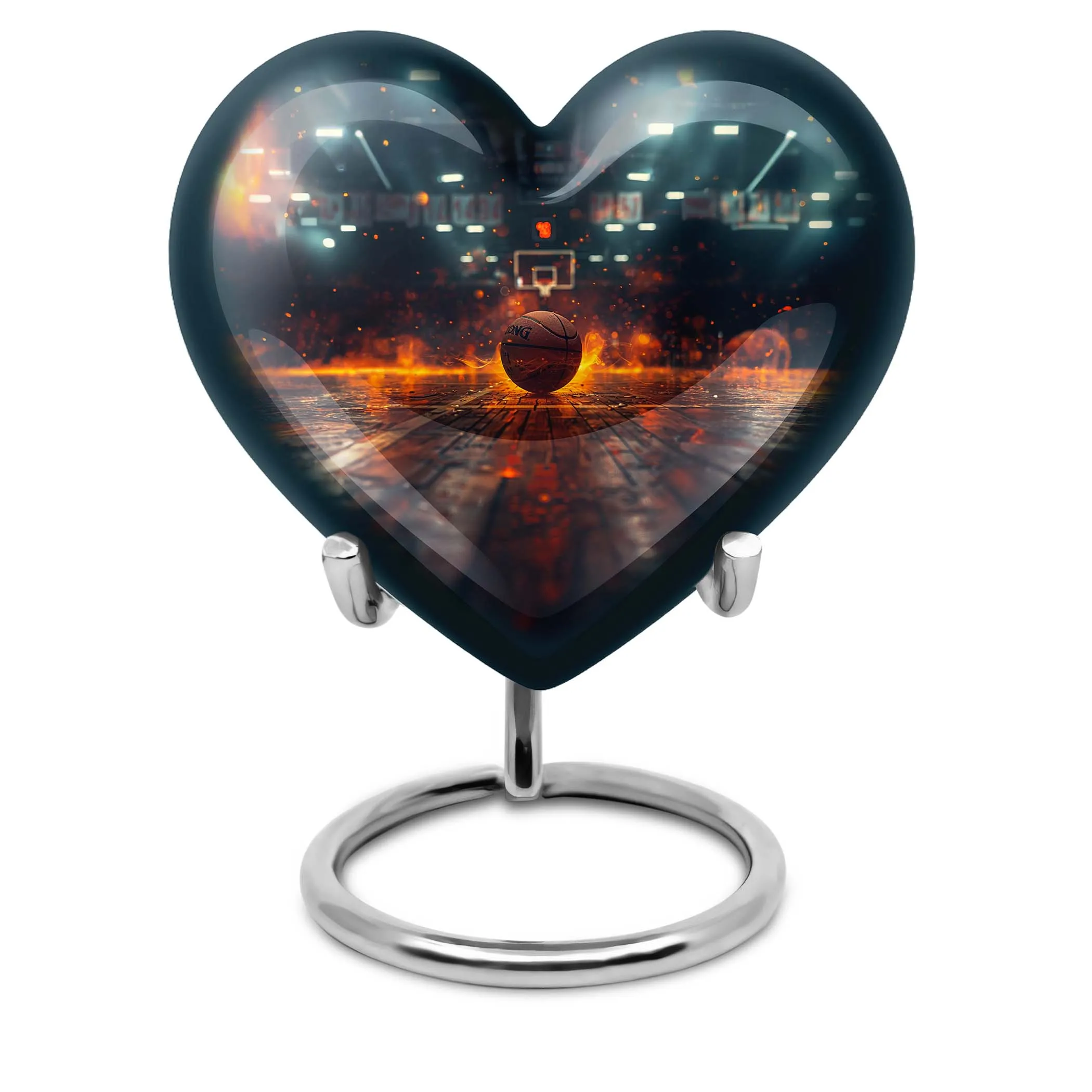 Basketball Cremation Small Urn For Ashes Memorial & Funeral Urn