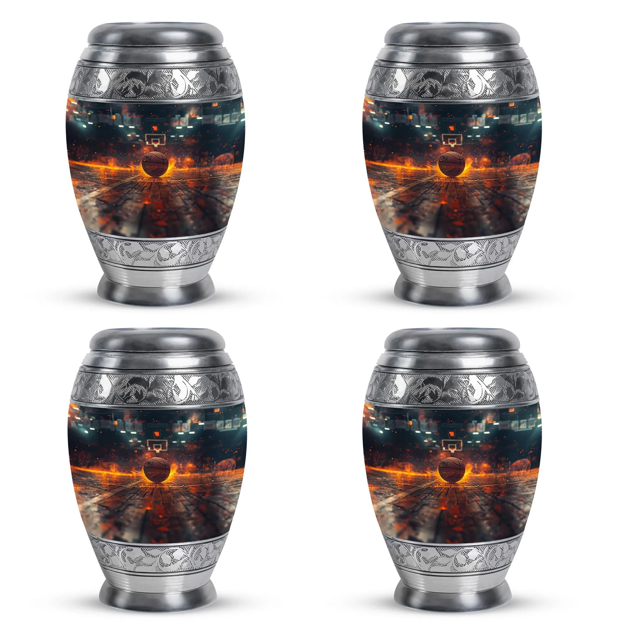 Basketball Cremation Small Urn For Ashes Memorial & Funeral Urn