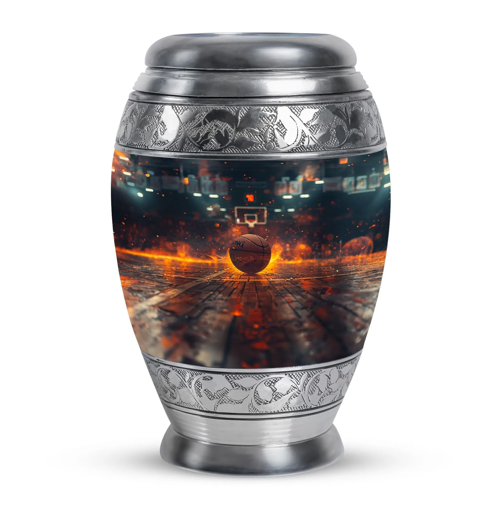 Basketball Cremation Small Urn For Ashes Memorial & Funeral Urn