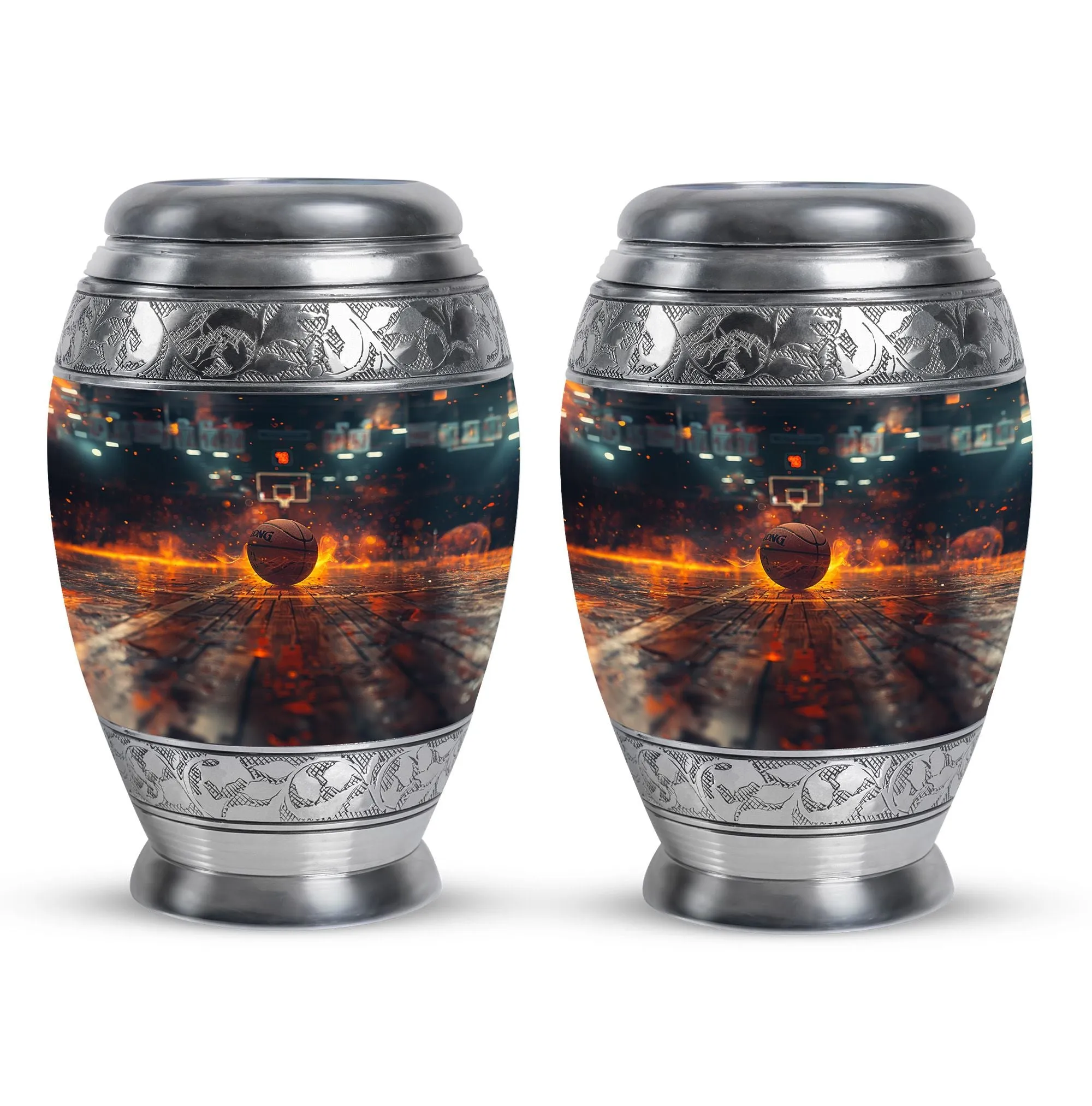 Basketball Cremation Small Urn For Ashes Memorial & Funeral Urn