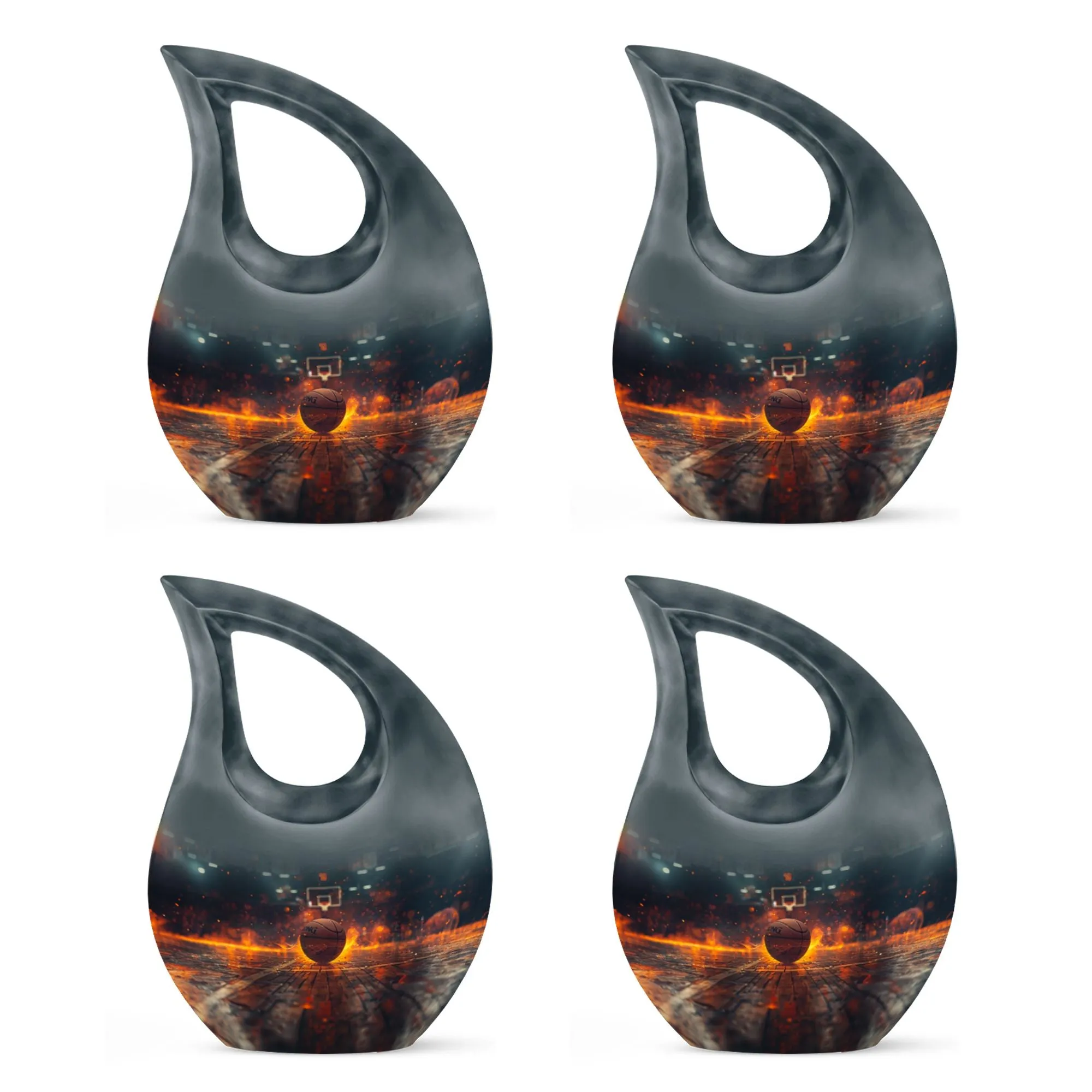 Basketball Cremation Small Urn For Ashes Memorial & Funeral Urn