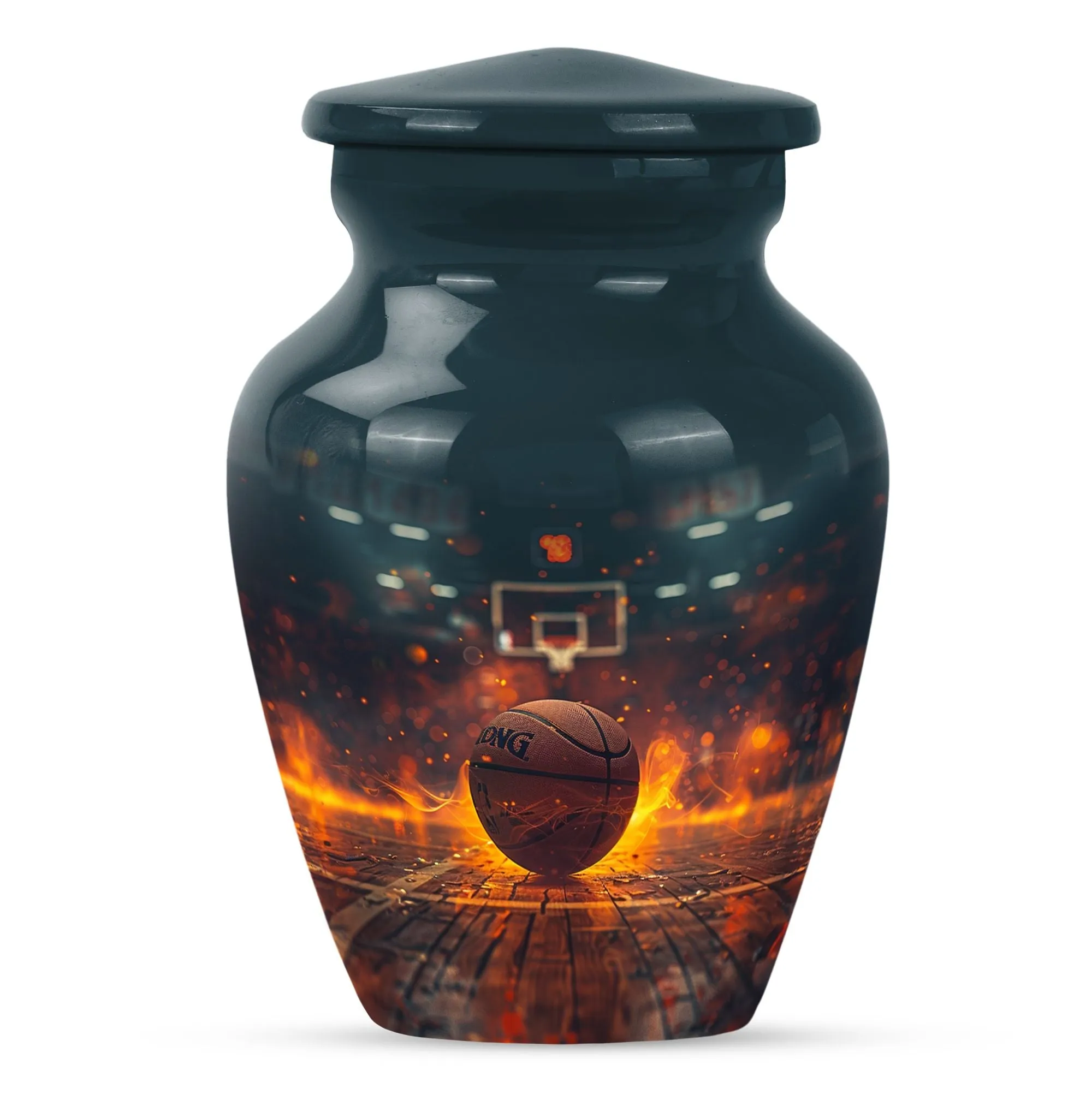Basketball Cremation Small Urn For Ashes Memorial & Funeral Urn