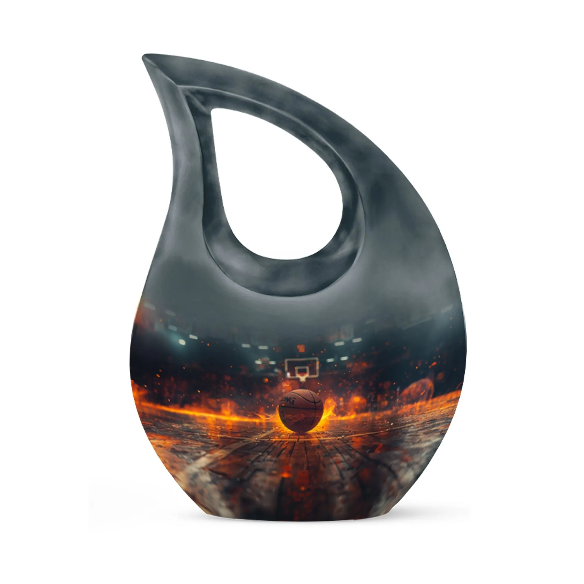 Basketball Cremation Small Urn For Ashes Memorial & Funeral Urn