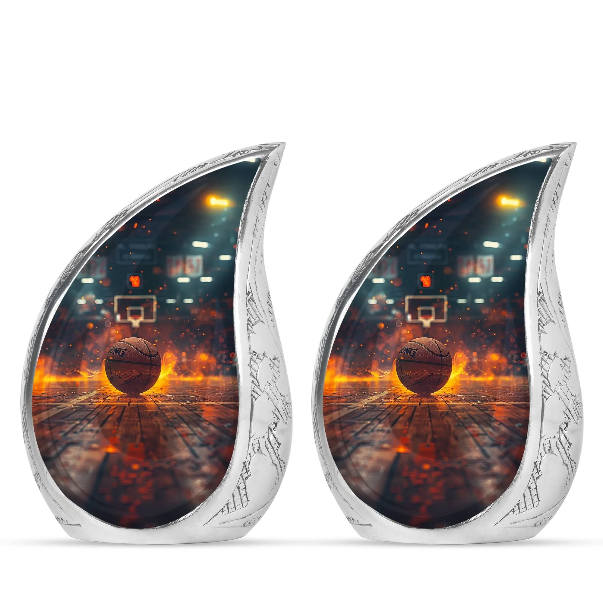 Basketball Cremation Small Urn For Ashes Memorial & Funeral Urn