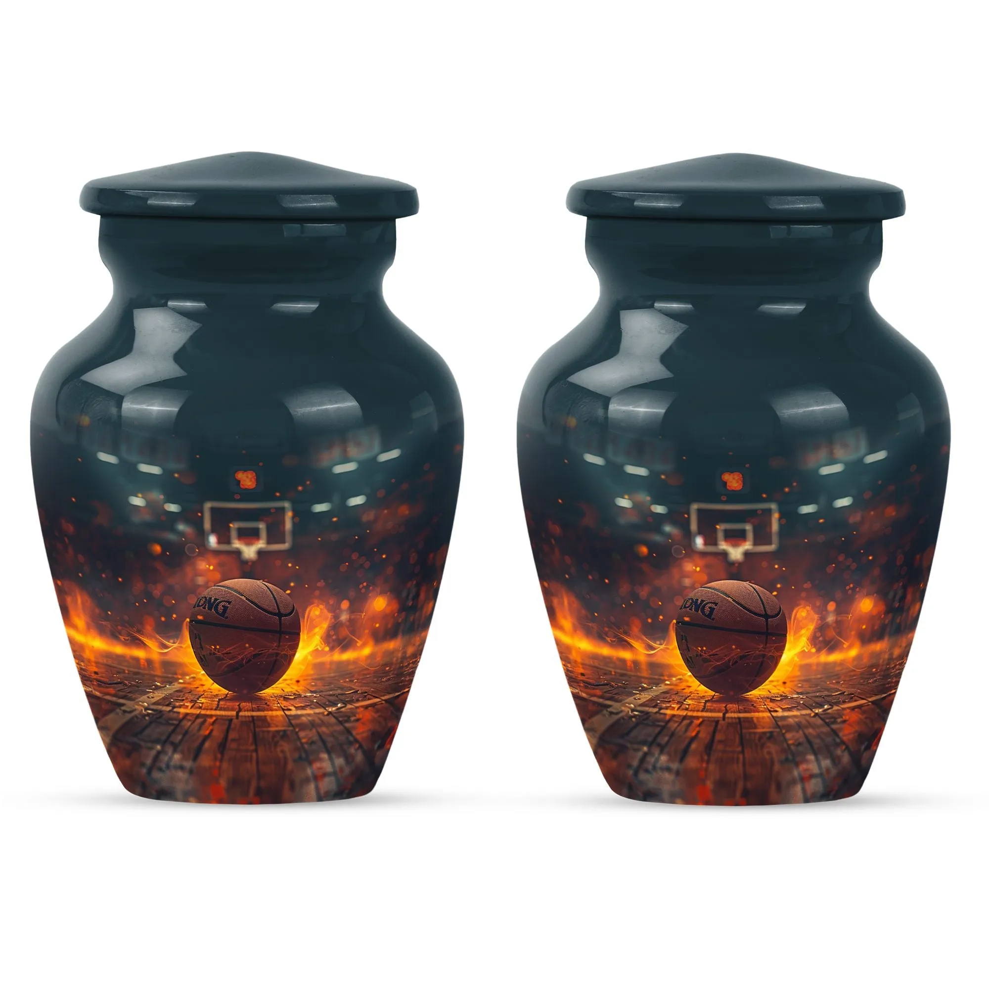 Basketball Cremation Small Urn For Ashes Memorial & Funeral Urn