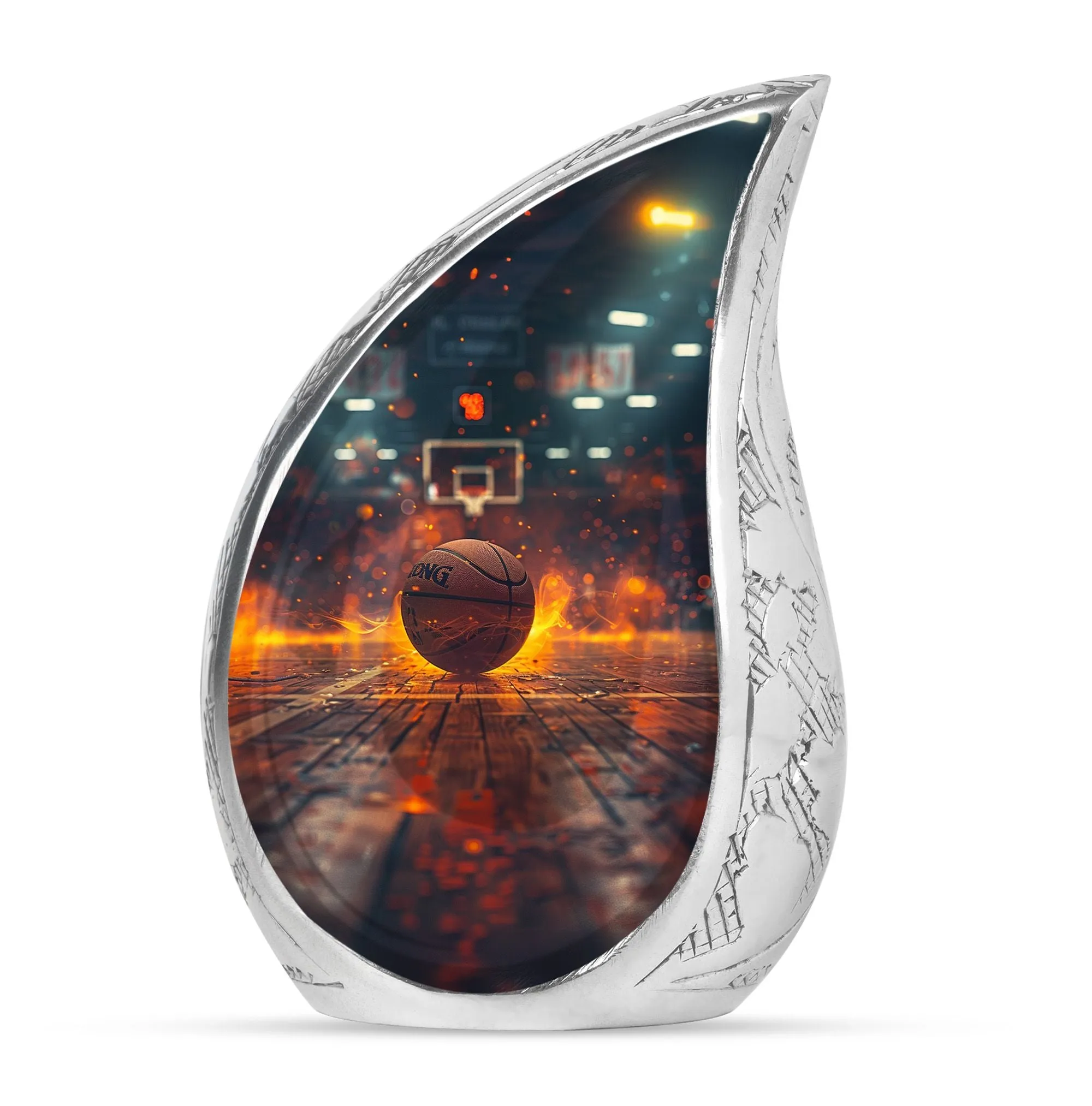 Basketball Cremation Small Urn For Ashes Memorial & Funeral Urn