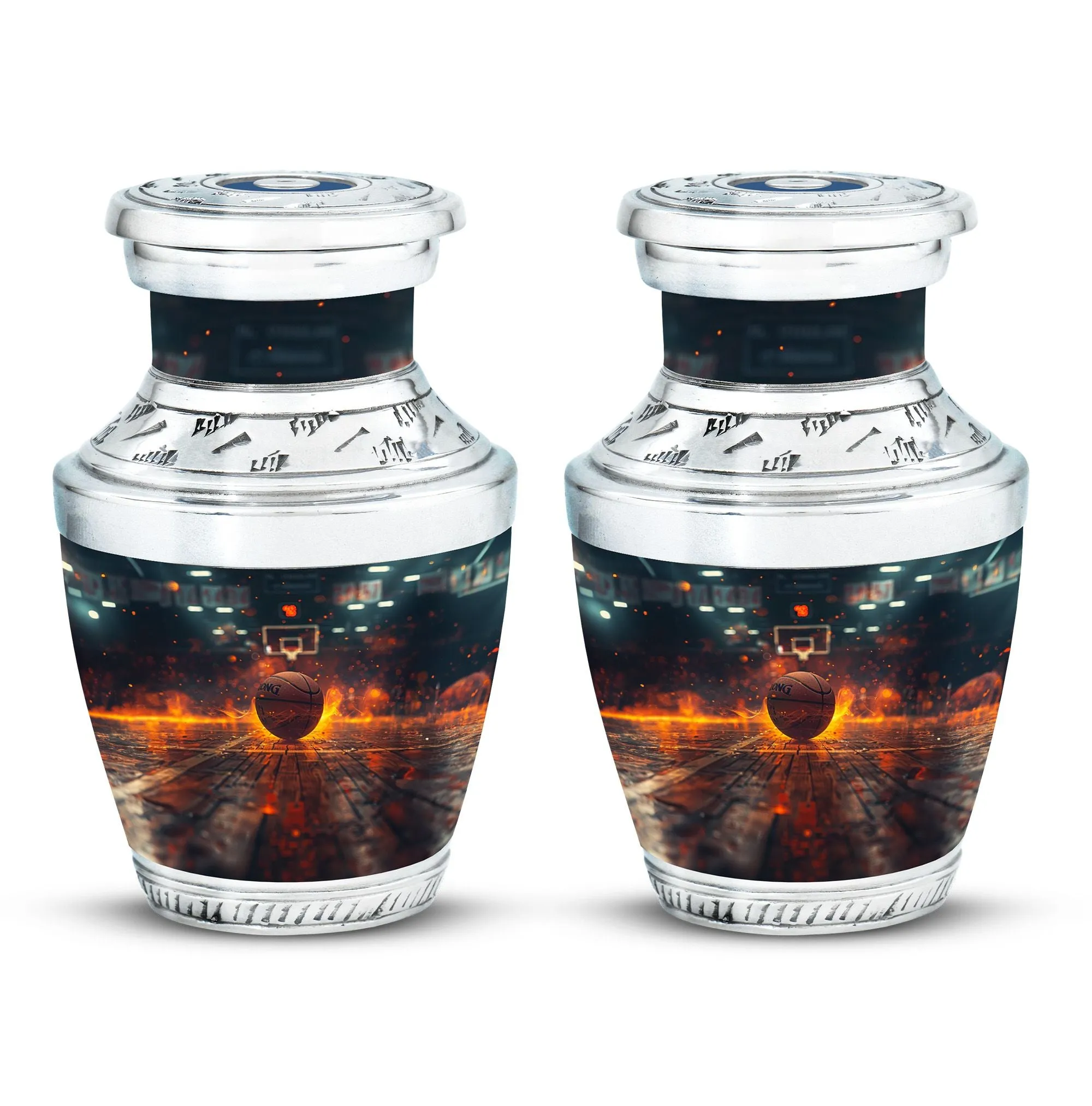Basketball Cremation Small Urn For Ashes Memorial & Funeral Urn